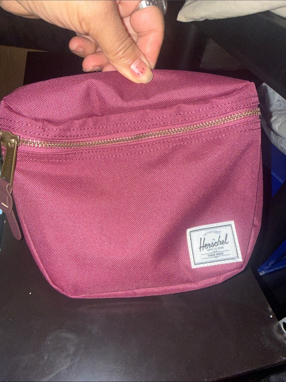 Herschel Supply Co. Toiletry Pouch in Burgundy